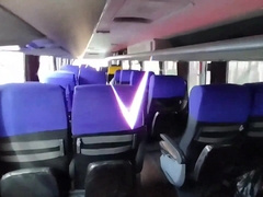 A stranger took advantage of my culo while I was flashing off on the trip bus
