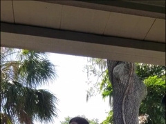 Eclipse milking outside (fuckfest magic)