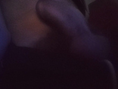 a young fellow drains off his ginormous bone and jizm