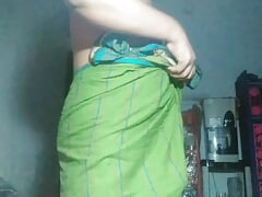 Homemade cock masturbation and rubbing for erection