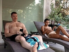 Fingering and intense fucking for Legrand Wolf and Damien Grey