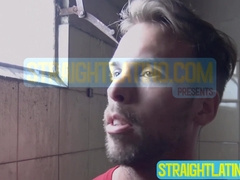 Hairy dude Willy licks every drop of my luscious cum after sucking my cock