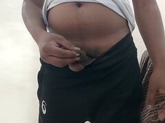 Young guys enjoy some fun with a cute newbie