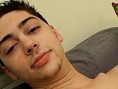 Gay Noah loves jerking off solo and fantasizing about dicks