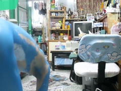 Digitmon Veemon Boy / Body Paint / 19 Years Old Extreme Fetish Cosplay #1