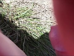 Masturbating Rest Stop While on a Bike Ride