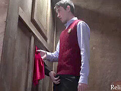 Sexual Confession Turns On Priest During Confession