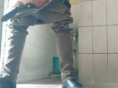 I Masturbate My BBC in the Restroom