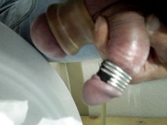 Soft uncut piss with cockrings