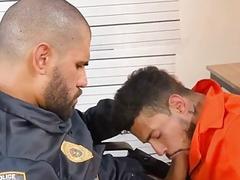 Police Monster cock fertilizes semi-dangerous bitch slut