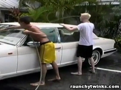 Steamy Jocks Van Wash Service Turns To Insatiable Bummer Shagging