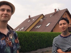 Summer day threesome in Czechia (POV action!)