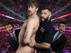 Hayden Harding and Evan Jordie fuck on the table, post-streak