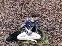 Camping With Father Outdoor