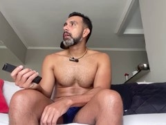 Dan Sanches showcases sexy underwear in live stream changing session