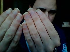 47 - livecam hands and nails fetish Handworship (01 2015)