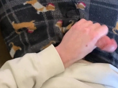 J/O thru my nightwear fuckhole