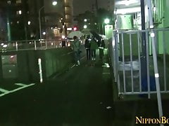 Japanese twinks fuck during orgy