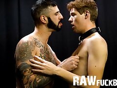 RawFuckBoys - cute smooth twinks takes hung tattooed dudes dick raw
