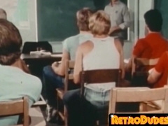 RetroDudes.com - Vintage gay studs bareback fuck until hot cum erupts