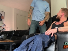 Colt Spence Caught Draining Off by Christian Wilde and Suggest to Help