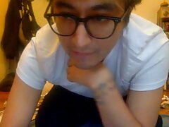 Sesion en cam 4, chupando sandalias