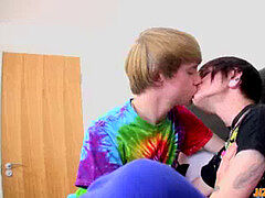 punk twink Tykachu Mikk gets strongly penetrated by Lewis Taylor