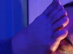 Timid Teddy Loves Getting His Sole Ate And His Toes Bj'ed