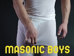MasonicBoys Hung holy man Adam Snow buries cock deep inside twink