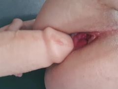 3XXL dildo destroys my ass