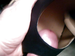 Cumming Black Peep Toe Heels