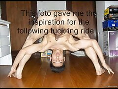 No 52 doggyfucking with a mishap while I cum