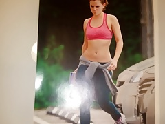 Emma Watson Cum Tribute on Paper #1