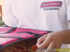 Inked ebony shows no mercy while barebacking his partner