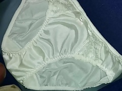 Cum on white panty (Diva)