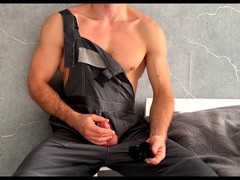 Cum in sock, construction workers, construction worker gay