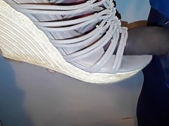 Fucking very big wedges size 10