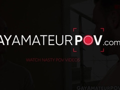 Hot Logan Moore is testing out the aspiring pornstar Scott Miller