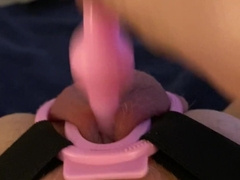 Boinking my fufu pinched kitty