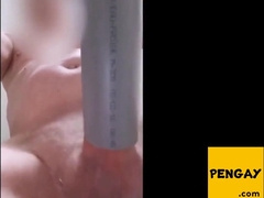 sucking my dick with my vacuumcleaner with handsfree cumshot 2