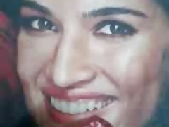 Lips Cum Tribute on Kriti Sanon