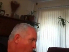 Daddy's Big Cock Swallowed by Horny Amateur