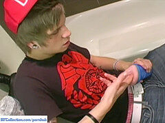 Robbie Callahan drills Fleshlight