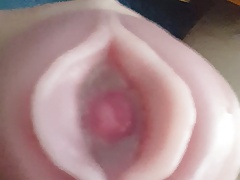 Fleshlight and Lots of Spit