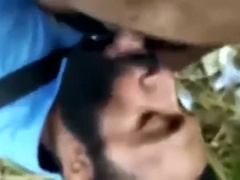 PNG Man Blowjob in the bush