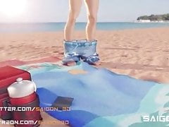 Overwatch dudes have sex on the shore