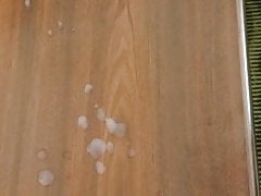 Cumming on hotel table 2