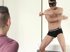 Maskurbate Stripper Barebacks Birthday Hunk!