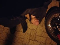 hard-on in public