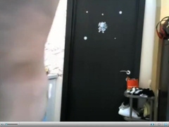 A 27-year-old Russian with beautiful legs was masticated in front of the ca